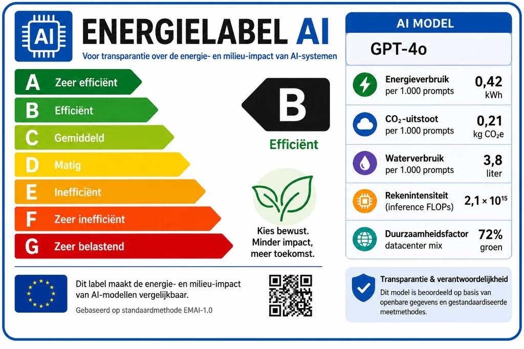 Illustratie bij: AI energieverbruik meten kan niet, en dat is bewust zo — Marc Diks